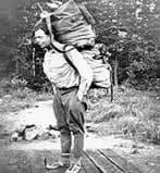 bob marshall with enormous backpack