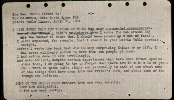 The Real Real World Around Us