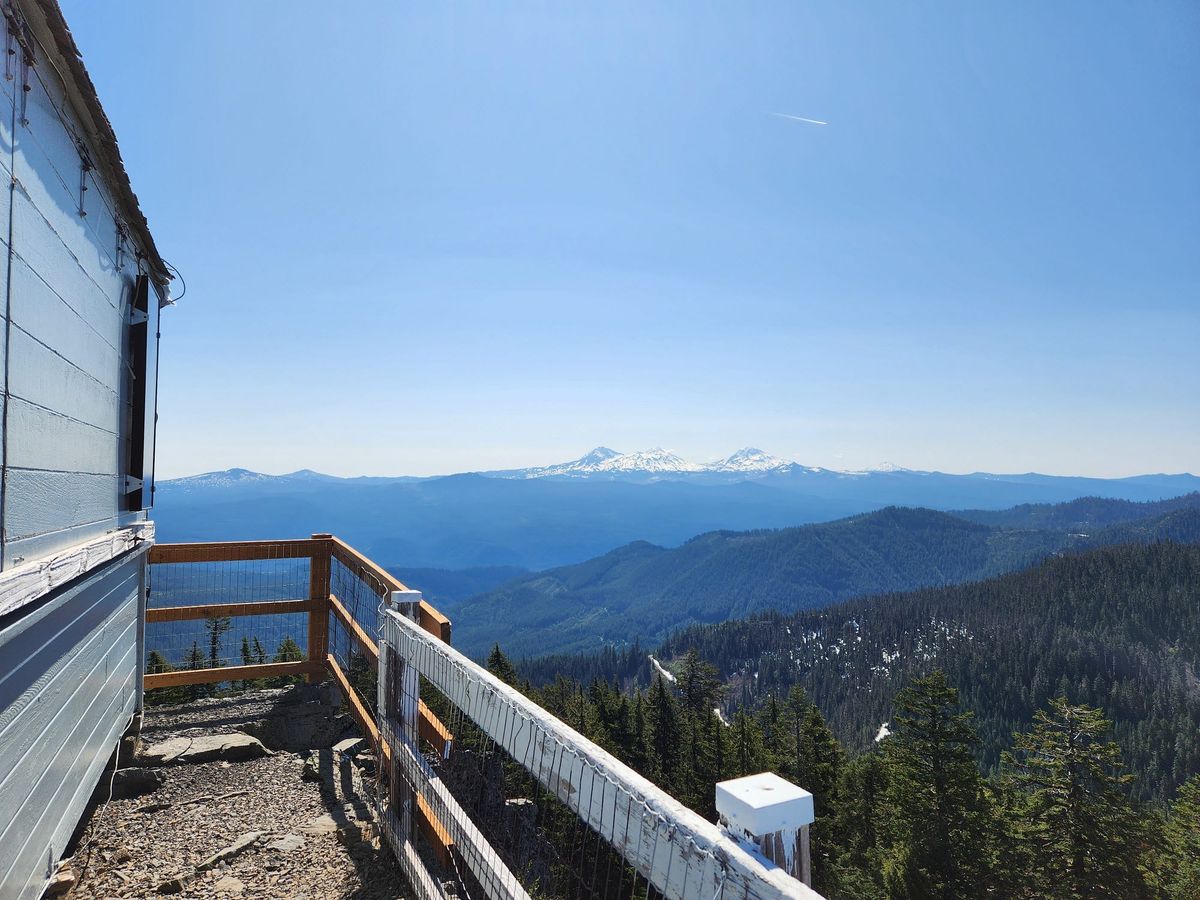 Atop a Mountain, Looking Out