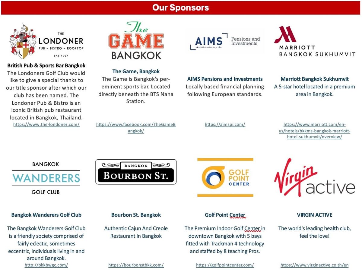 Our Sponsors