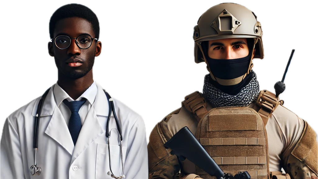 The future of the fights against disease and war