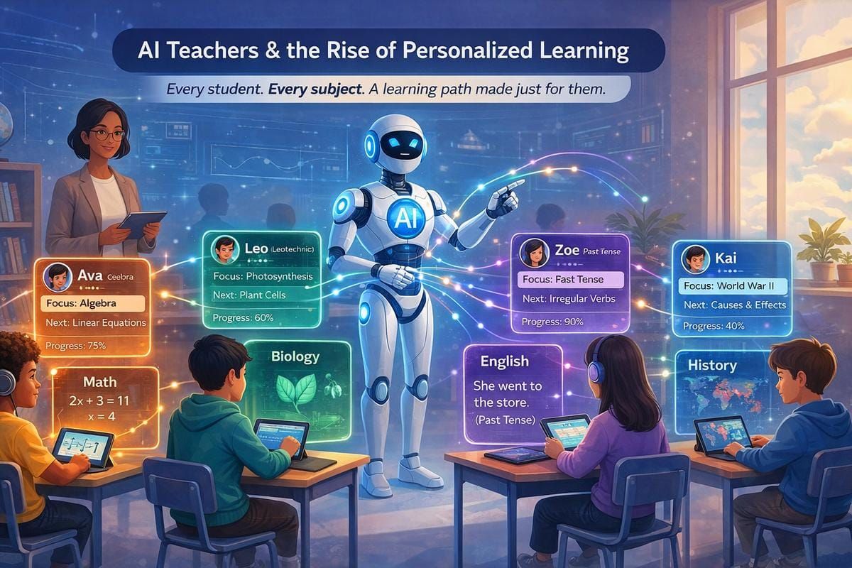 The future of education: AI teachers and personalized learning