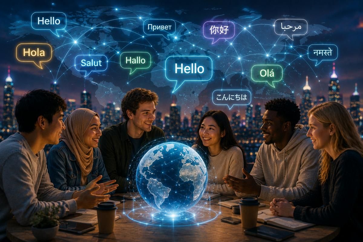 English is becoming humanity's shared language