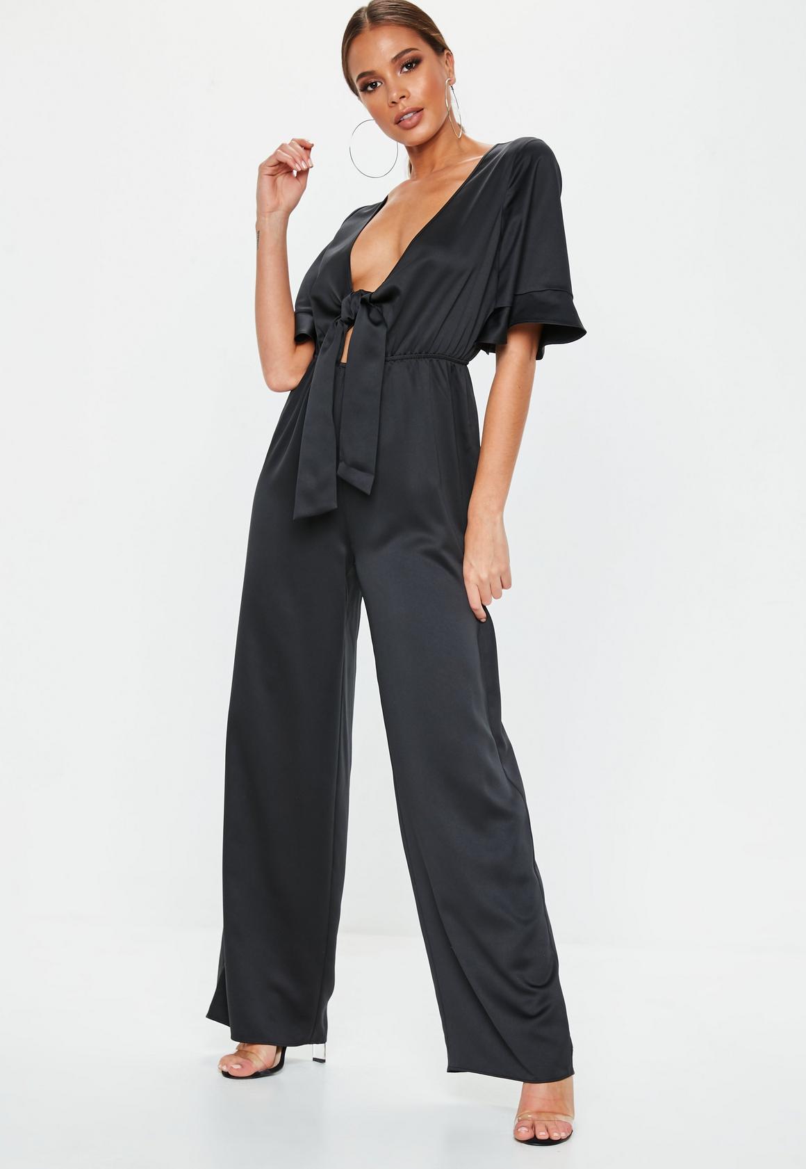black-satin-kimono-jumpsuit