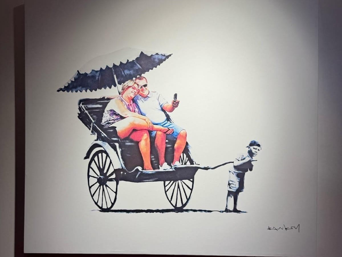 A painting of a couple in a carriage

AI-generated content may be incorrect.