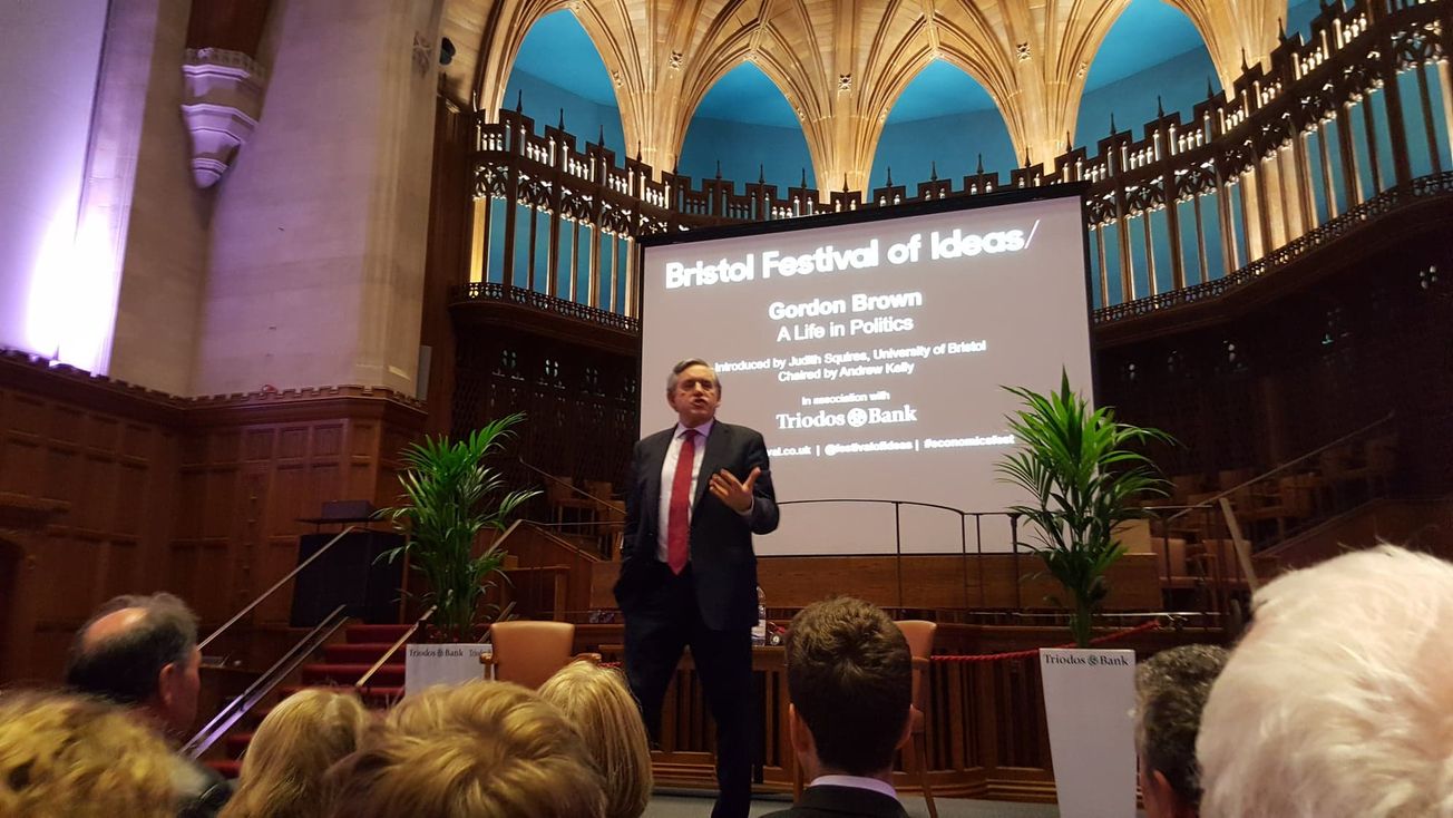 Gordon Brown is still a relevant political titan