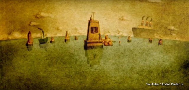 'The House of Small Cubes' - a short, silent reminder that regardless of rising rivers, home is home