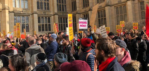 Highlights from the second week of strike action at the University of Bristol