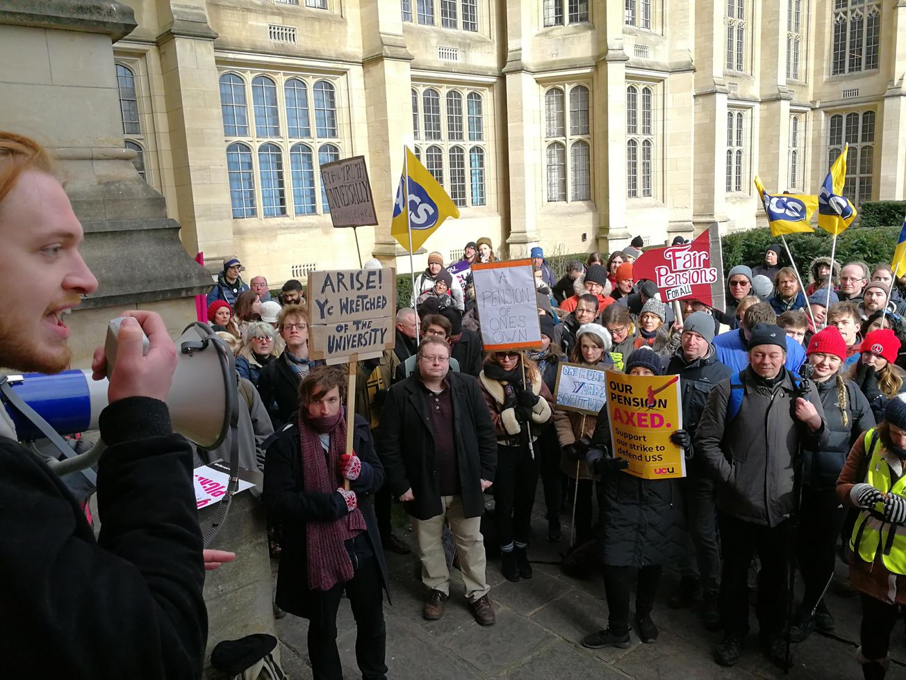 Dear students, following the rejection of the proposed UCU/UUK agreement