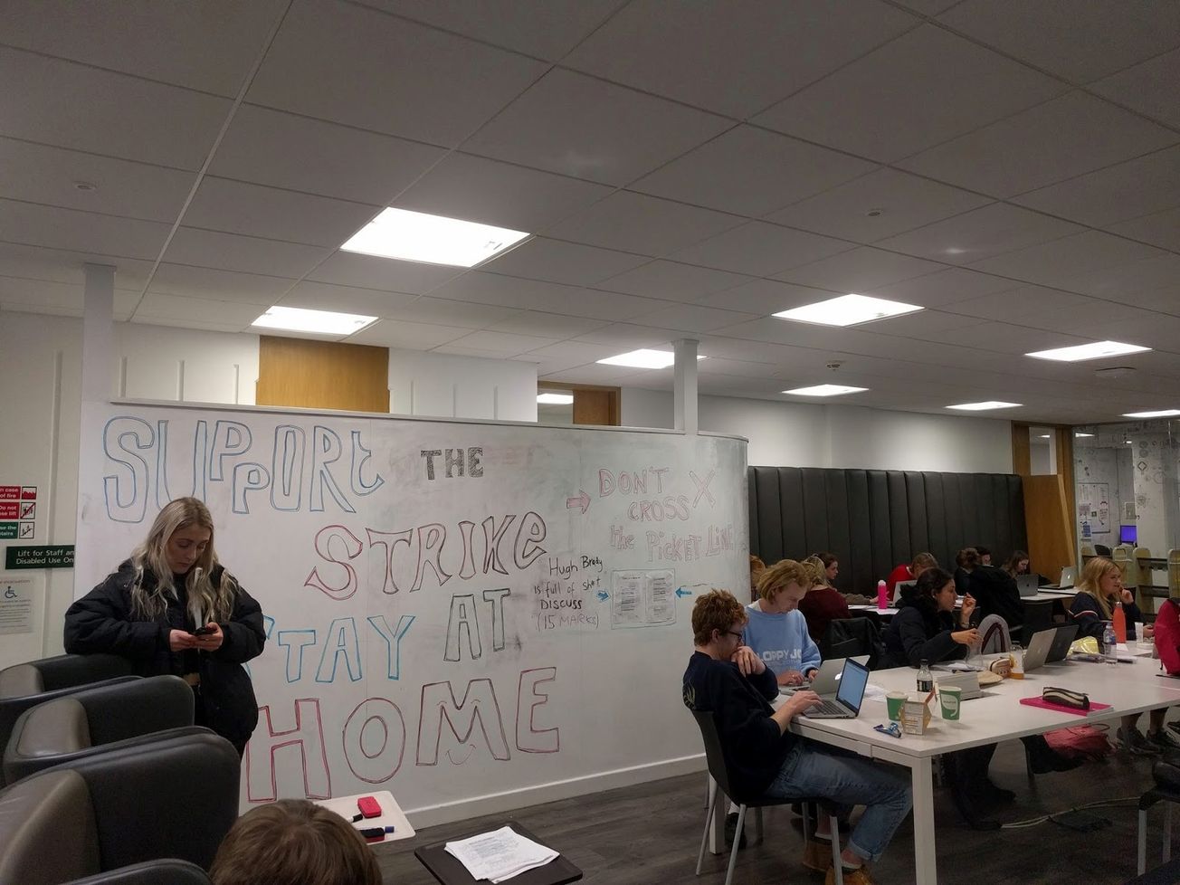 Dear students, in solidarity