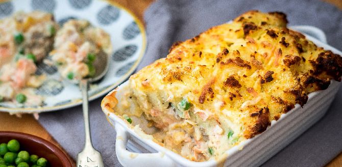 Recipe: sweet-and-savoury topped fish pie
