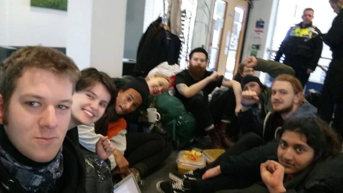 Students occupy Senate House in support of UCU strike