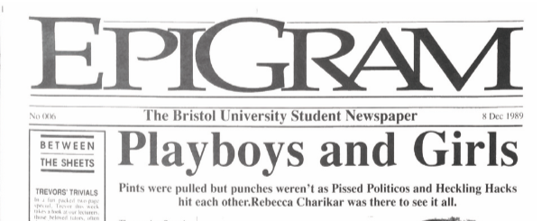 From the archives: 'Playboys and girls'
