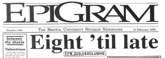 From the archives: 'Eight 'til late'