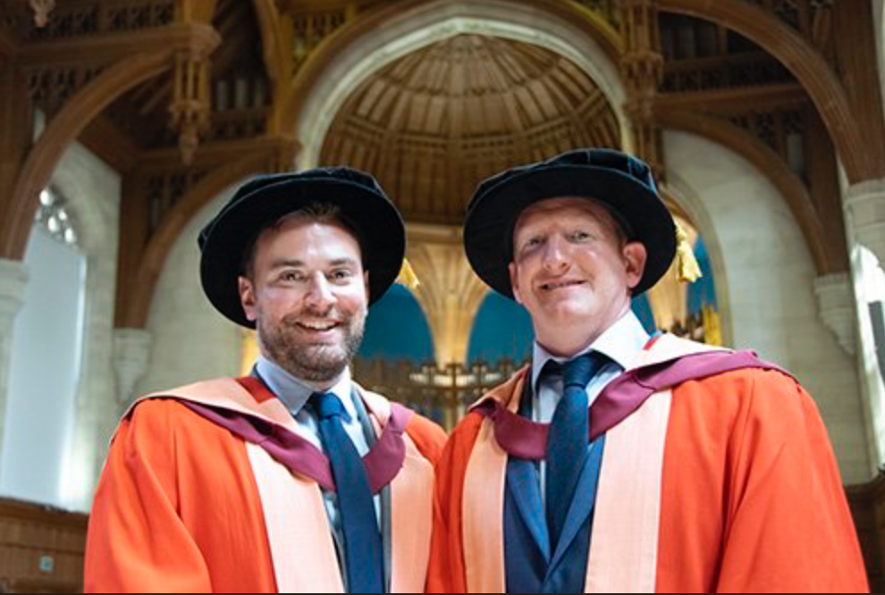 Mental health campaigners receive honorary degrees from the University of Bristol