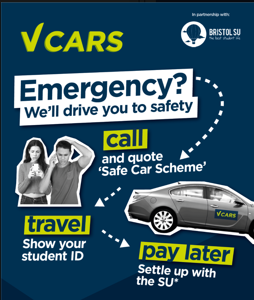 Students to be offered a safe journey home in new SU partnership with V Cars