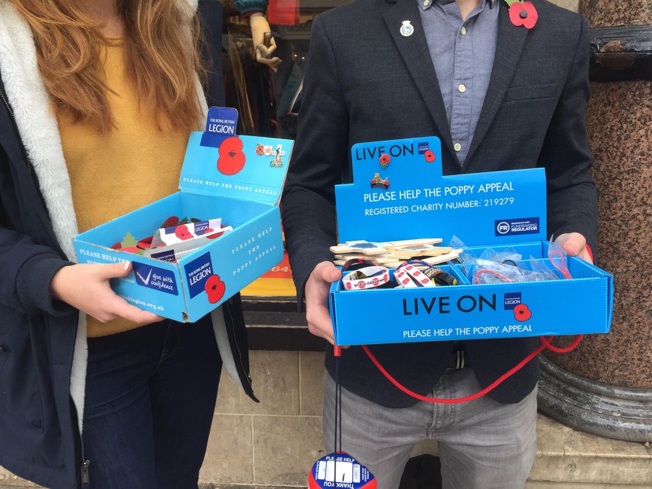 Students should be wearing poppies