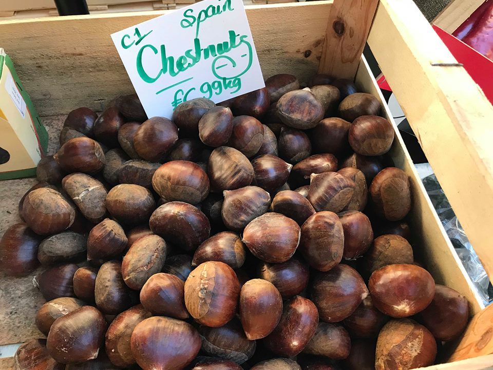 Chestnuts roasting on a (not so) open fire