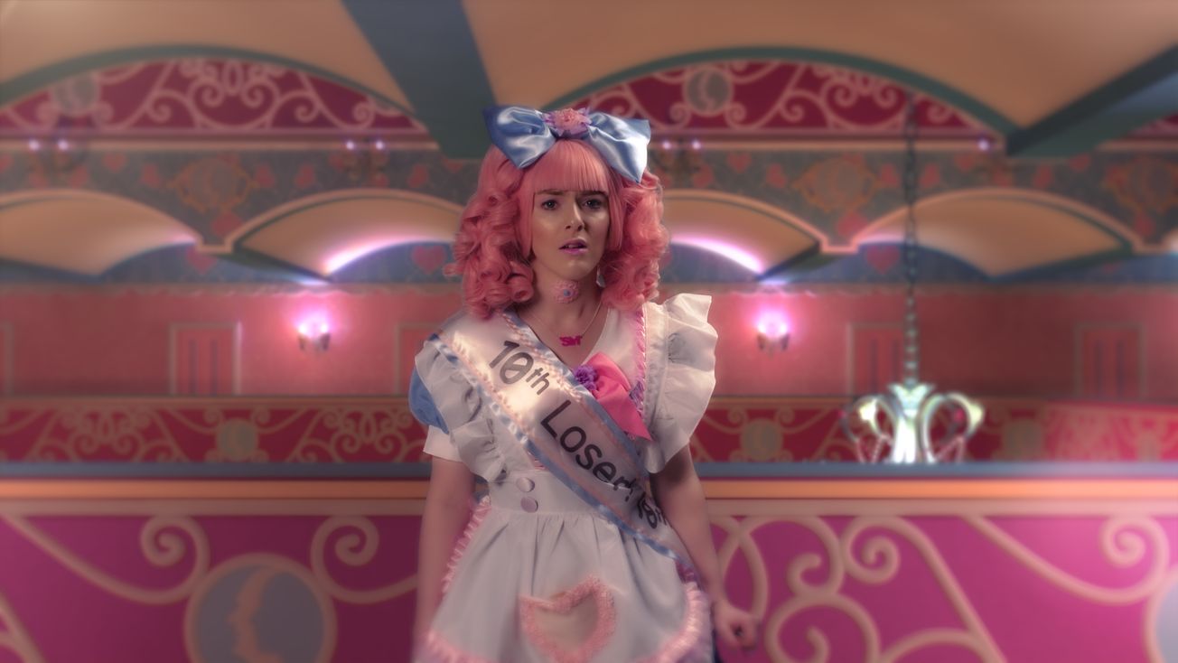 Make Me Up is a deceptively attractive portrait of new-age misogyny from multimedia artist Rachel Maclean