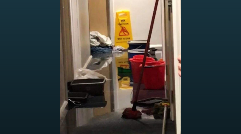 From hall to pool: water problems hit Hiatt Baker