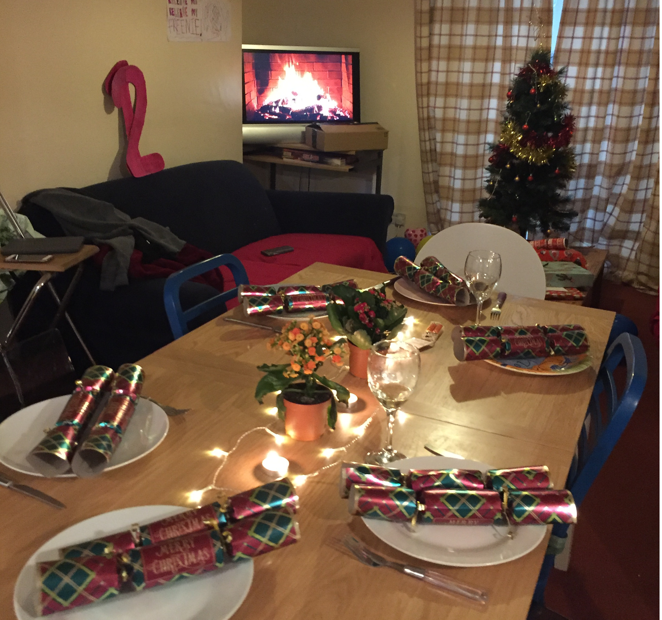 The ultimate student-house Christmas meal