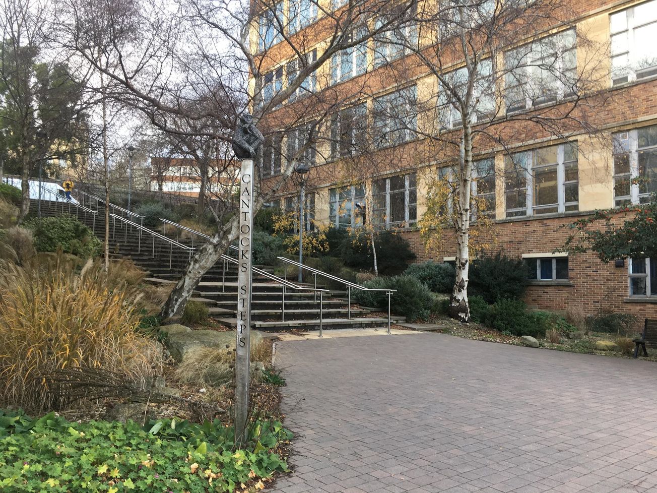 The Cantocks Steps are the most awkward thing about this university