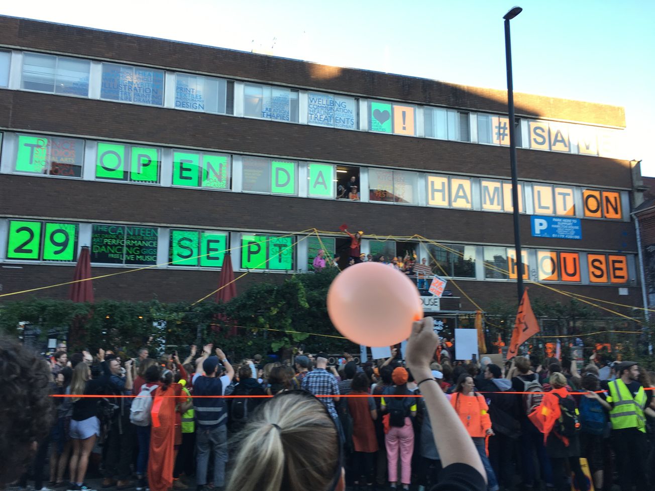 Community group vacate their Stokes Croft site today