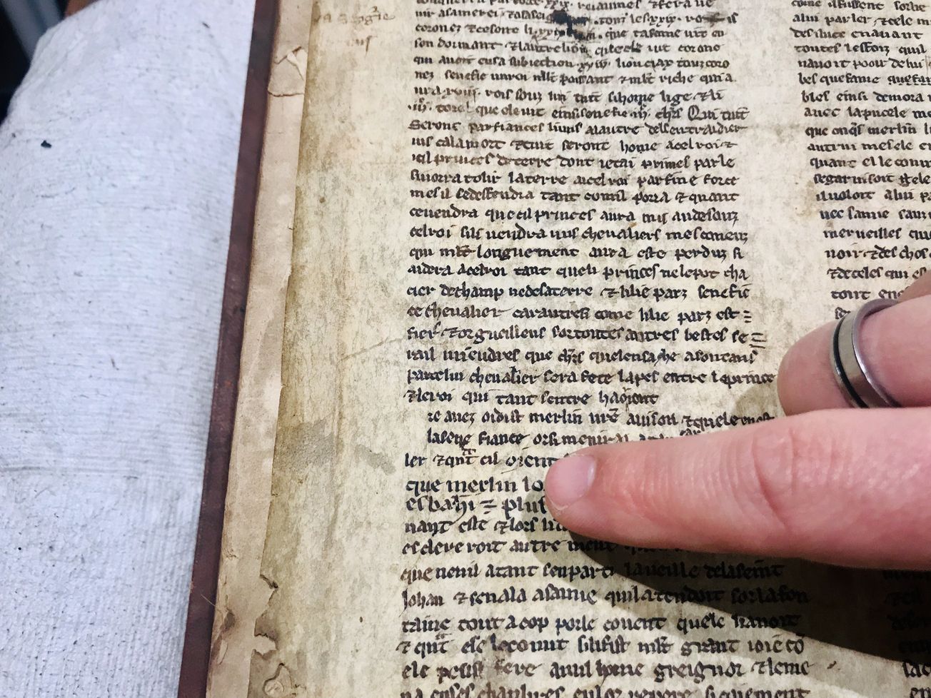 Centuries old 'Merlin' manuscript found by Bristol Uni librarian