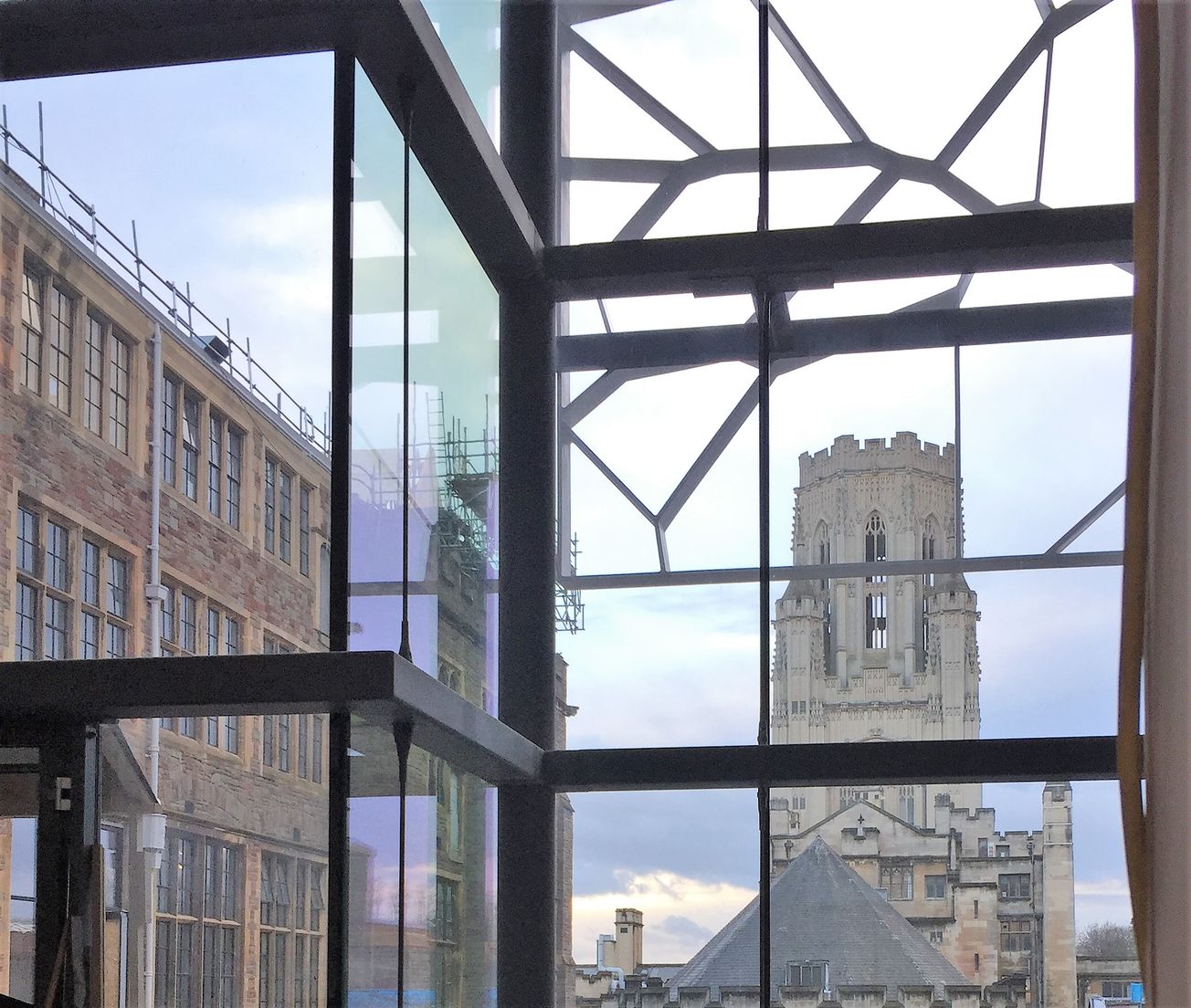 Fry Building after the fire: School of Mathematics set to open in July