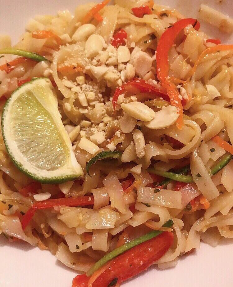 Veggie pad Thai recipe