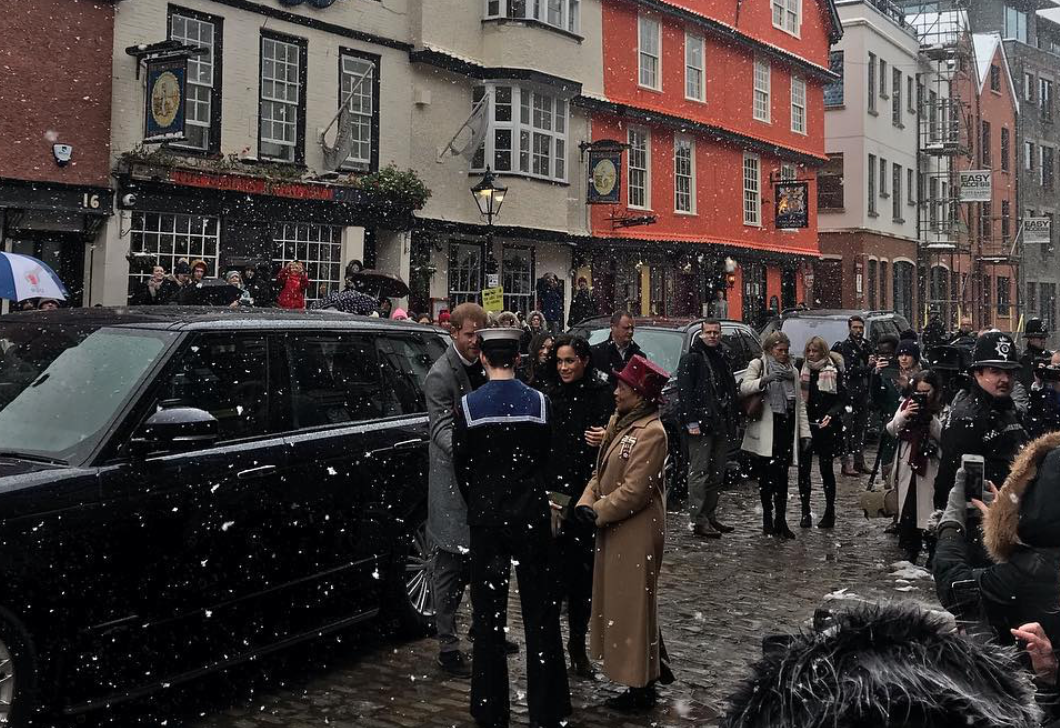 A *white* royal visit