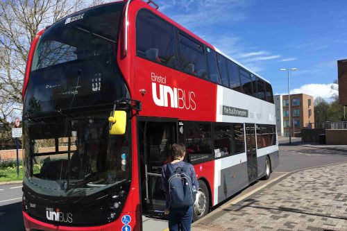 Free University bus rides this month