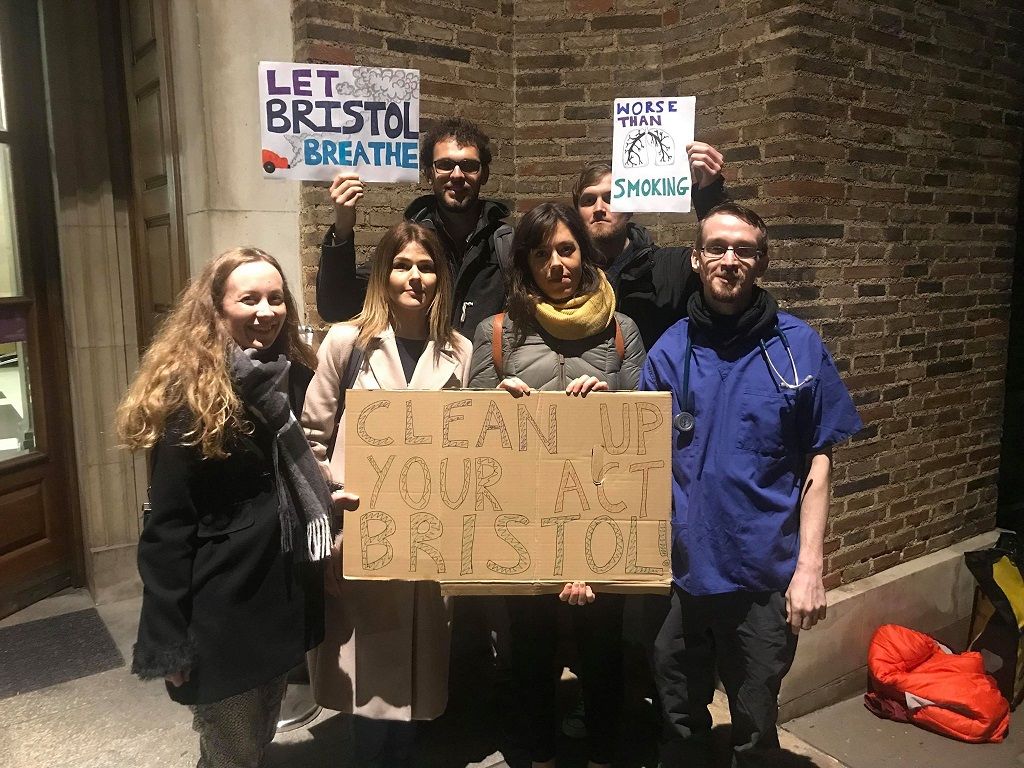 ‘Let Bristol Breathe’: Campaigners Call on the City Council to Reduce Air Pollution