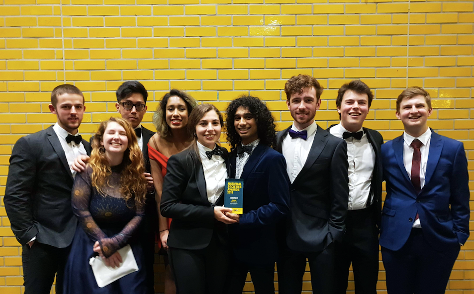 Bristol Physics Society wins Best Society in the UK