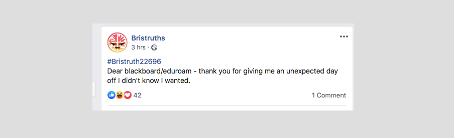 University systems go down the weekend before exams start