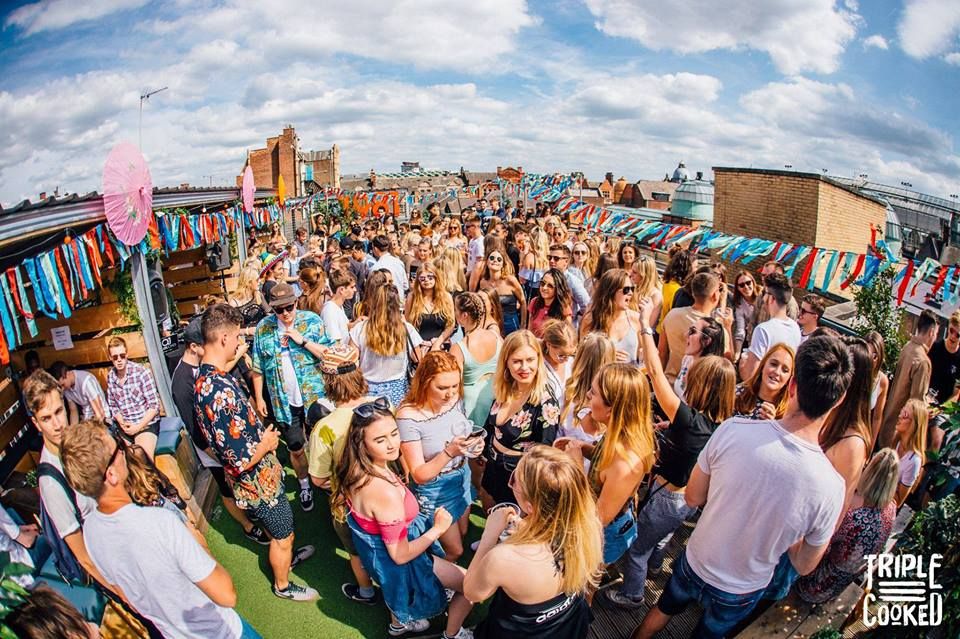 Exams end in disappointment as rooftop party became 'dangerous'