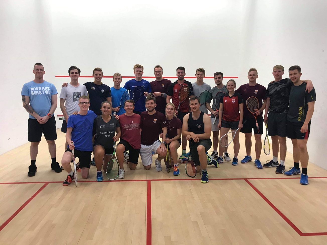 Record turnout for Uni Squash club 'Give it a Go' sessions