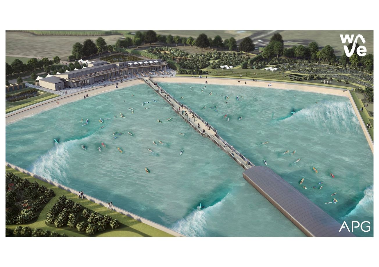 Britain's first inland surfing lake set to open next month near Bristol