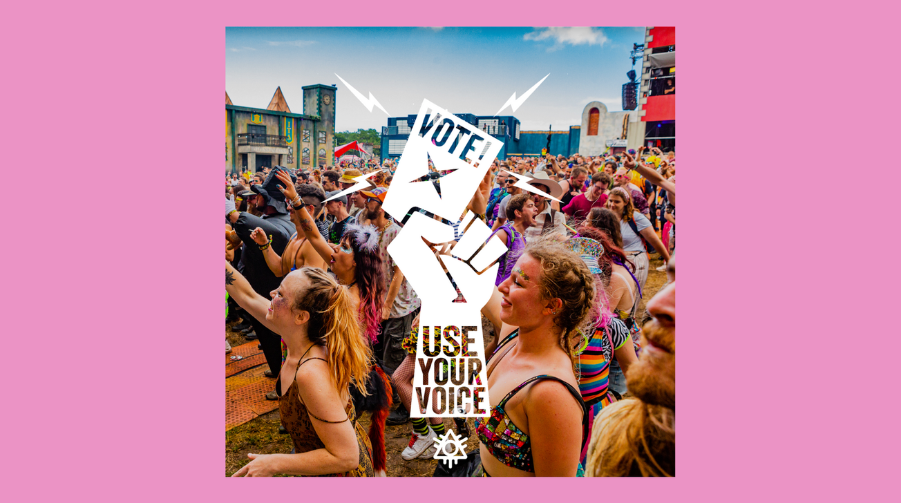 Register to vote and you could win festival tickets for next Summer
