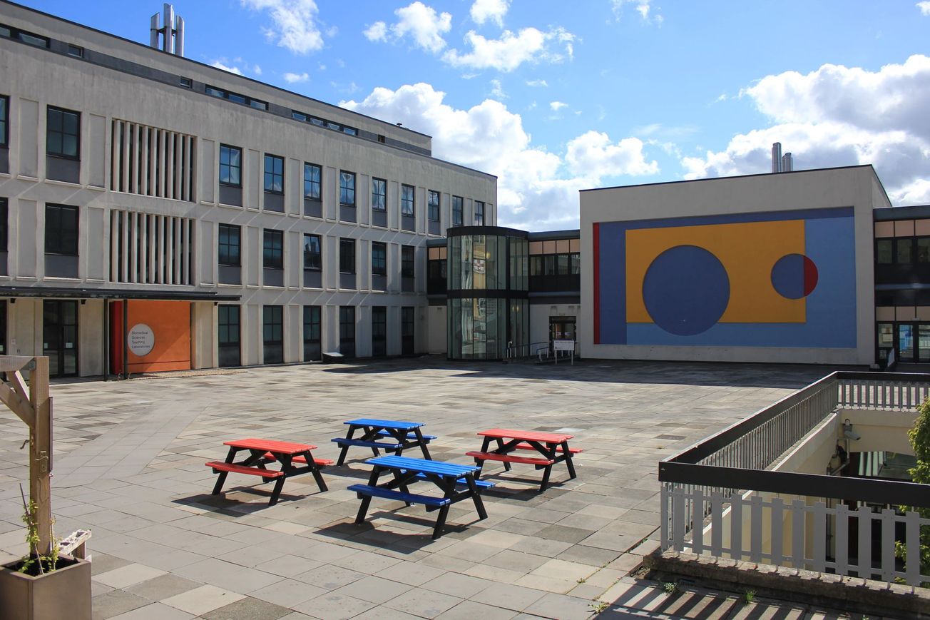 In the lab at the University of Bristol