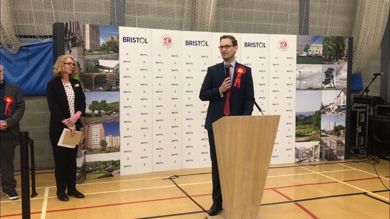 Bristol stays red as the country turns blue