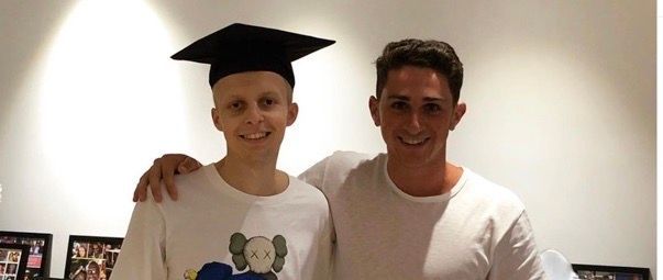 Family of Jack Morgan attend his graduation ceremony