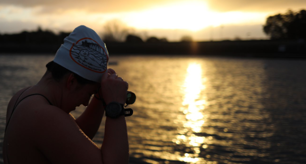 Cold water swimming with the South West Seal Pups