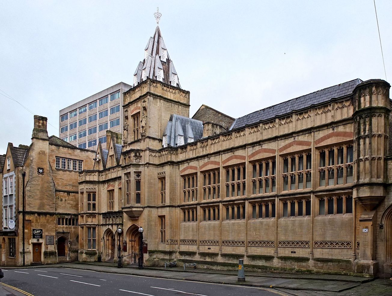 Fire crews work through the night to tackle 'suspicious' blaze at the Guildhall