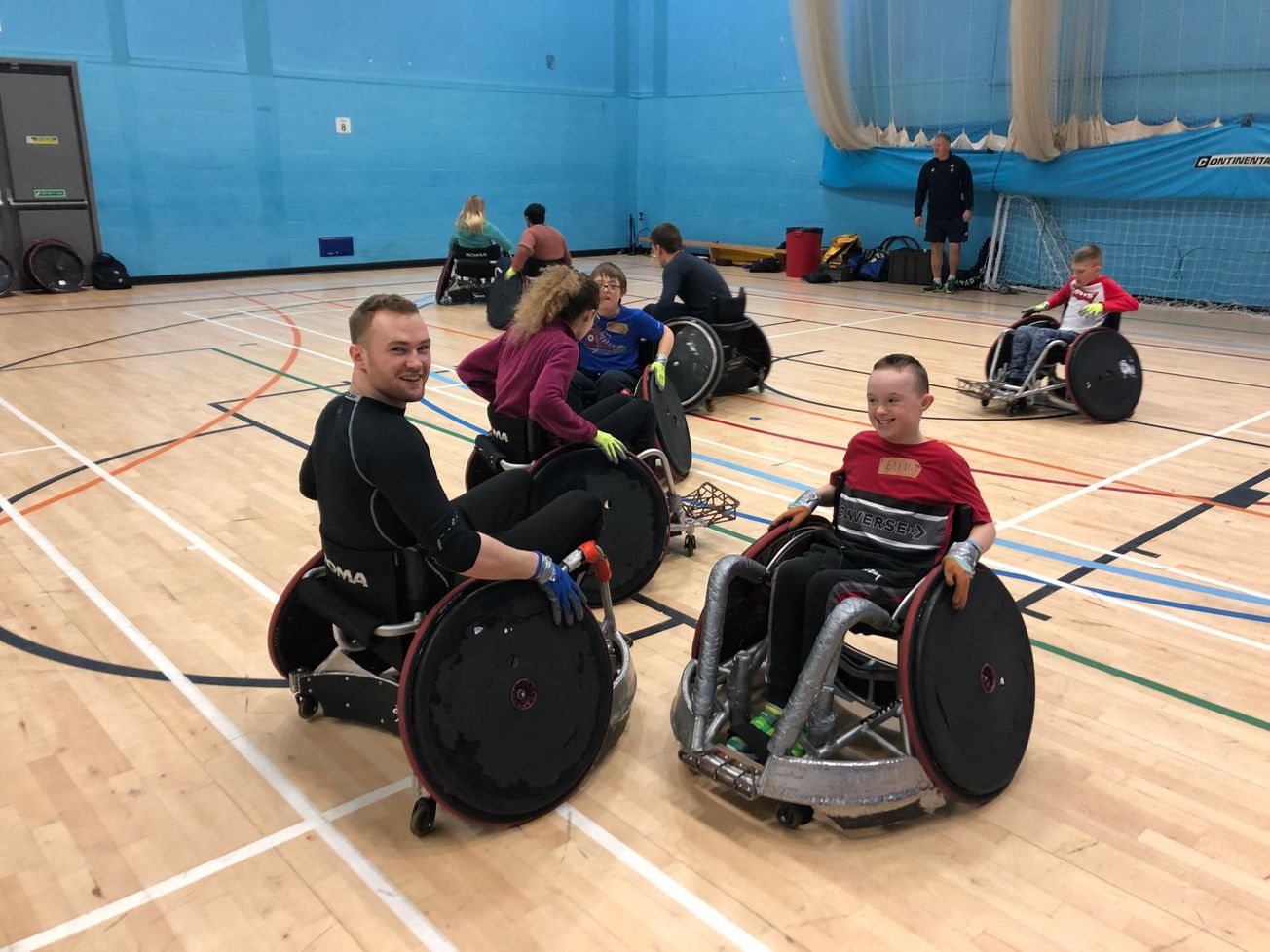 Student volunteers run inclusive sports day with Bristol Bears