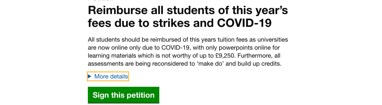 Parliament likely to consider refunding tuition fees as student petition gains traction