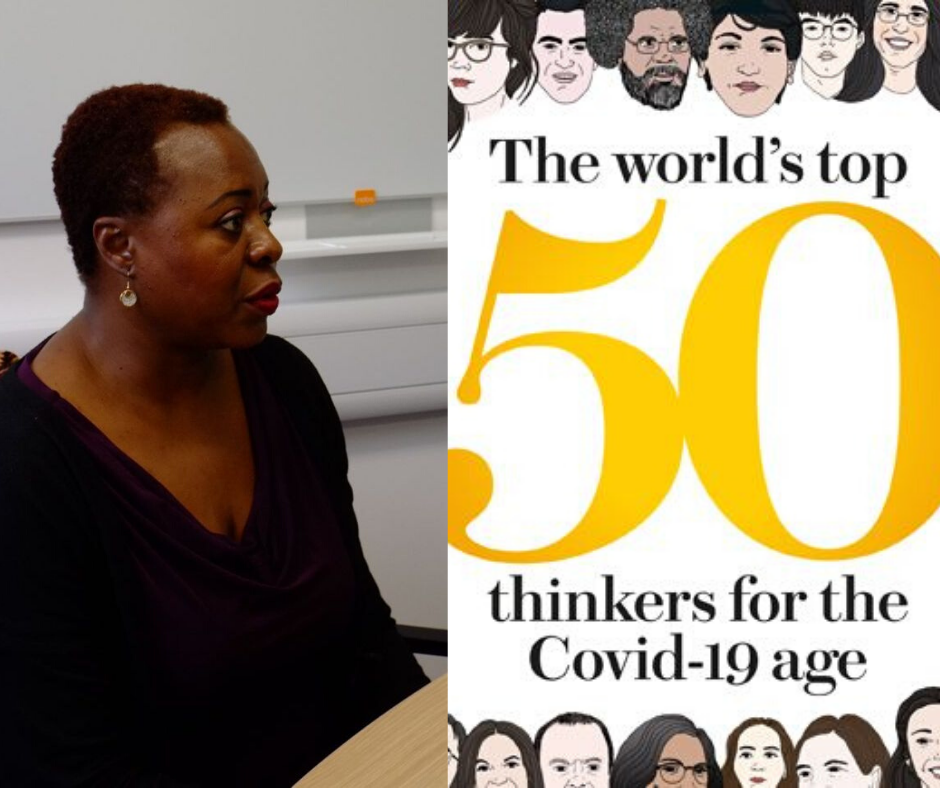 UoB professor announced as one of the ‘world’s top 50 thinkers' for 2020