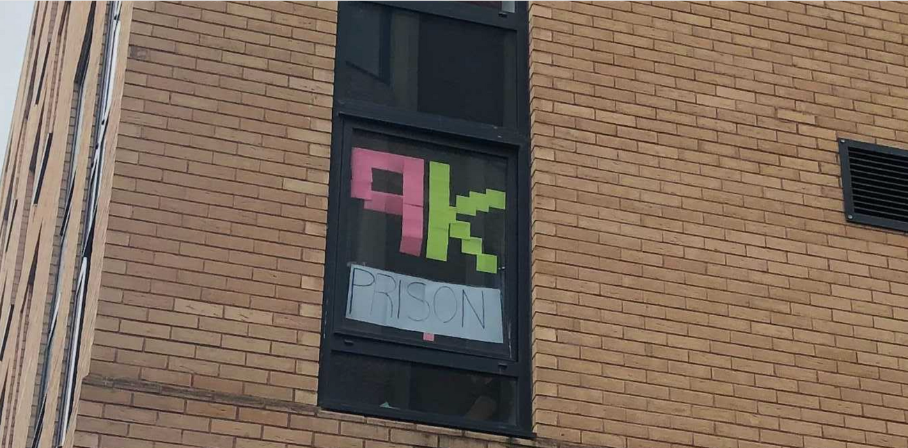 Words from the Bristol Freshers  plunged into lockdown