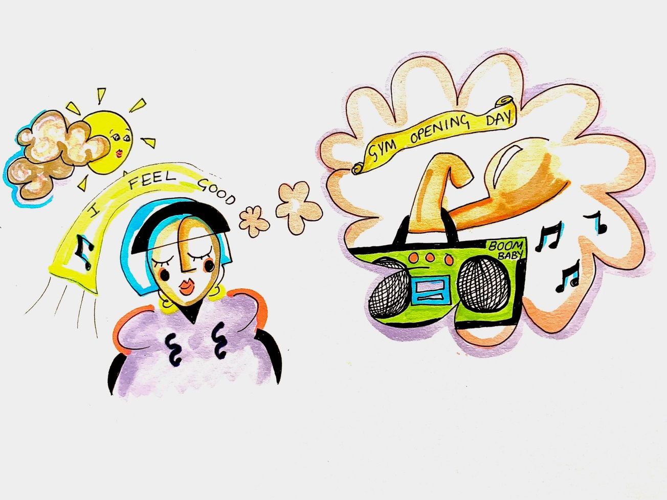 The Stress Melt: exercise does not require a 'good body'