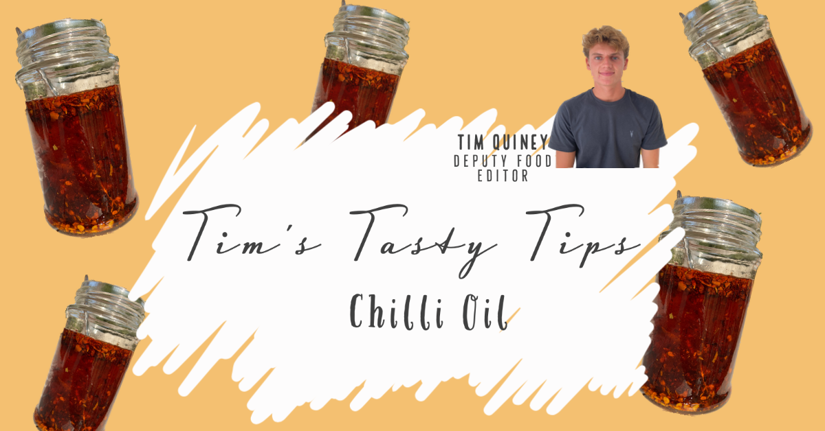Spilling the tea: Tim's tasty tips on chilli oil